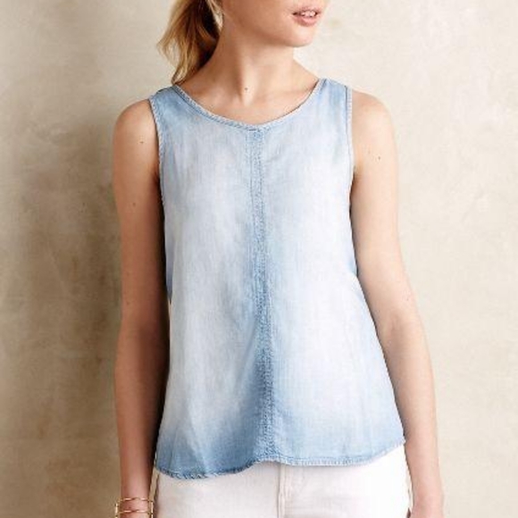 Cloth And Stone Denim Top - Picture 1 of 6